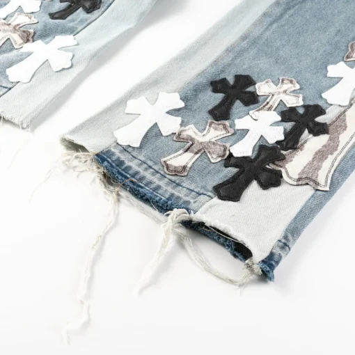 CH Cross Patch Jeans - CH0105 - Image 9