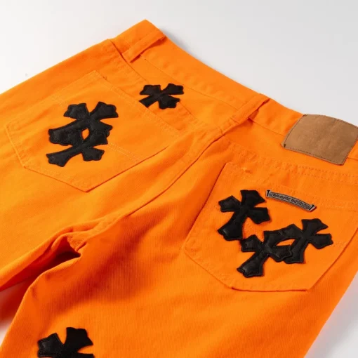 CH Cross Patch Jeans - CH0113 - Image 9