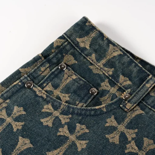 CH Cross Patch Jeans - CH0112 - Image 9