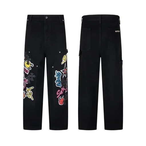 CH Cross Patch Jeans - CH0115 - Image 3