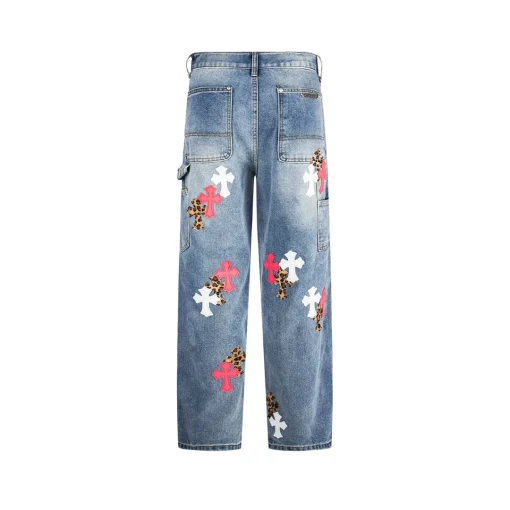 CH Cross Patch Jeans - CH0117 - Image 2