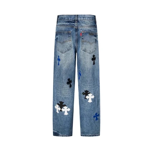 CH Cross Patch Jeans - CH0118 - Image 2