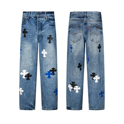 CH Cross Patch Jeans - CH0118 - Image 3