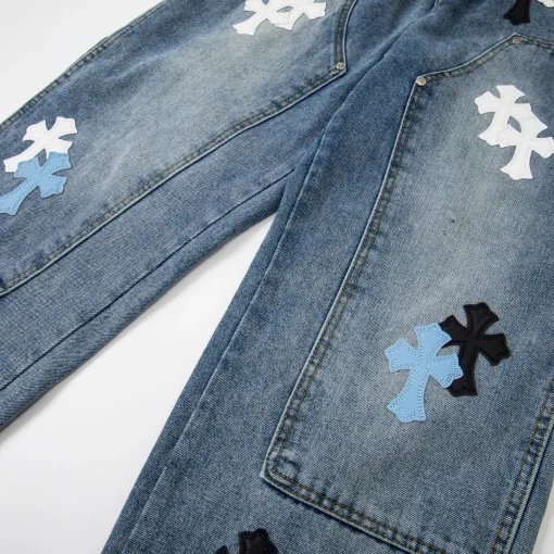 CH Cross Patch Jeans - CH0119 - Image 7