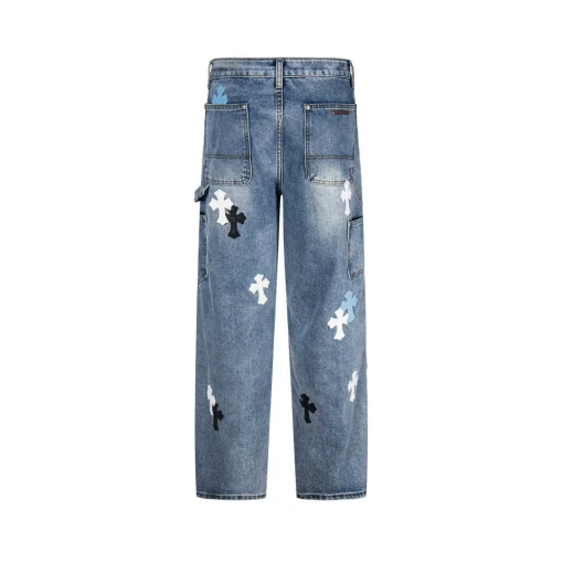 CH Cross Patch Jeans - CH0119 - Image 2