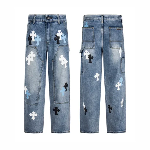 CH Cross Patch Jeans - CH0119 - Image 3