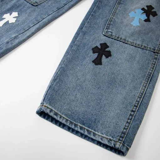 CH Cross Patch Jeans - CH0119 - Image 13