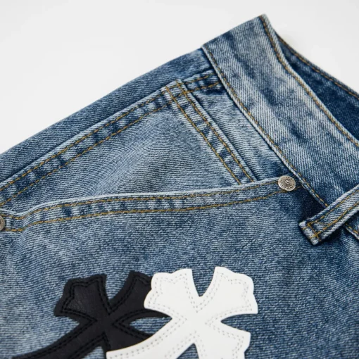 CH Cross Patch Jeans - CH0119 - Image 12