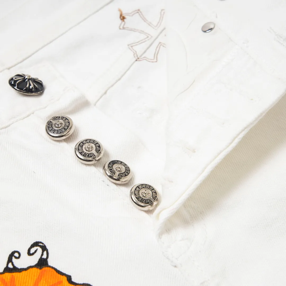 CH Cross Patch Jeans - CH0123 - Image 7