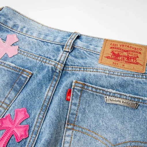 CH Cross Patch Jeans - CH0124 - Image 10