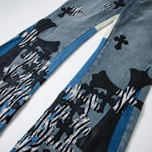 CH Cross Patch Jeans - CH0127 - Image 8