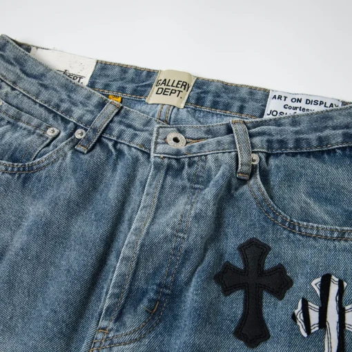 CH Cross Patch Jeans - CH0127 - Image 6
