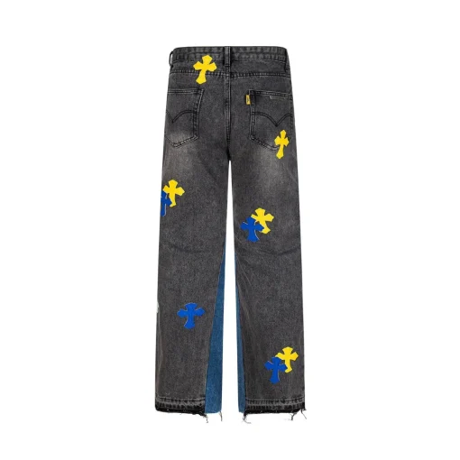 CH Cross Patch Jeans - CH0128 - Image 2