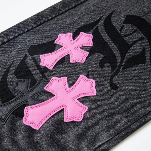CH Cross Patch Jeans - CH0130 - Image 7