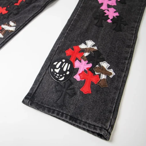 CH Cross Patch Jeans - CH0134 - Image 8