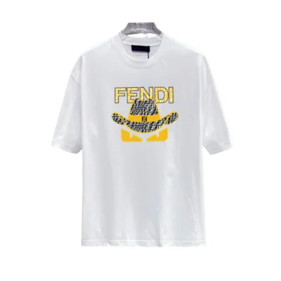 FD Logo-Print Cotton T-Shirt - FD0011