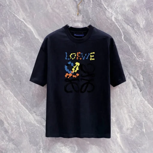 LW Logo-Print Cotton T-Shirt - LW0007 - Image 6