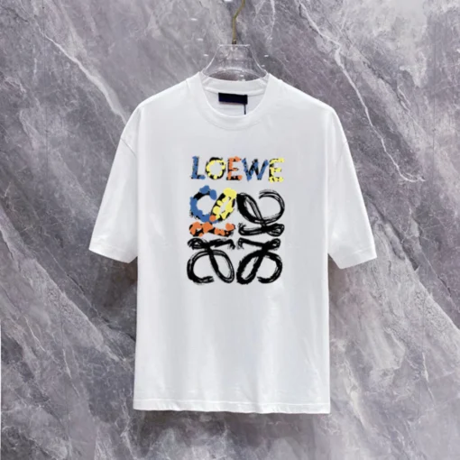 LW Logo-Print Cotton T-Shirt - LW0007 - Image 2