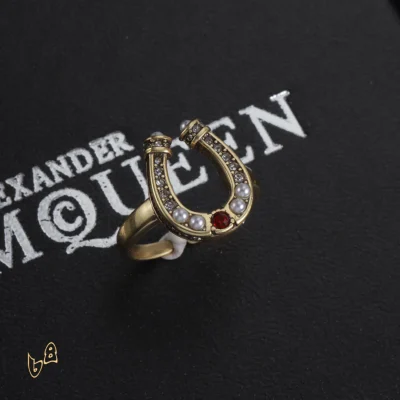 McQueen Horseshoe Ring - MCQ0014 - Gold