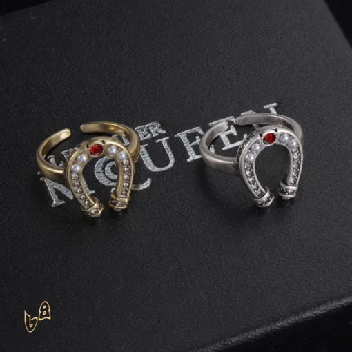 McQueen Horseshoe Ring - MCQ0014 - Image 6