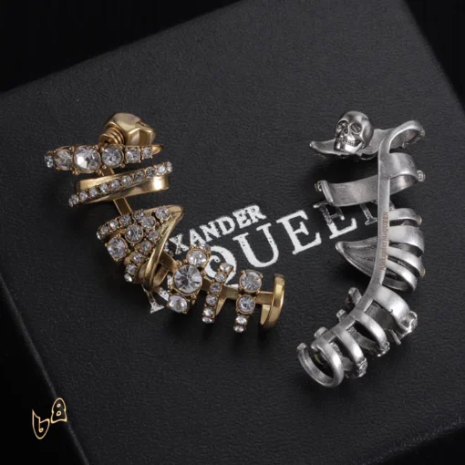 McQueen Multi Hoop Ear Cuffs - MCQ0015 - Image 6
