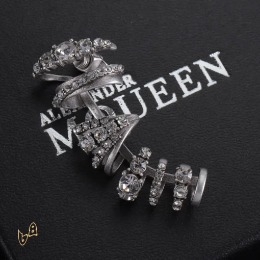McQueen Multi Hoop Ear Cuffs - MCQ0015 - Image 5
