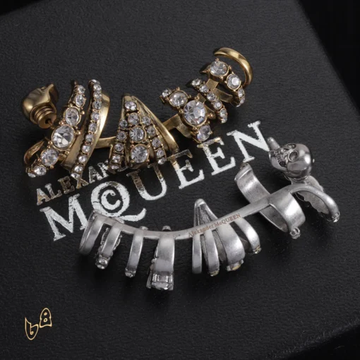 McQueen Multi Hoop Ear Cuffs - MCQ0015 - Image 4