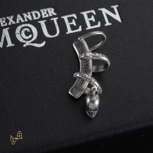 McQueen Multi Hoop Ear Cuffs - MCQ0017 - Image 3