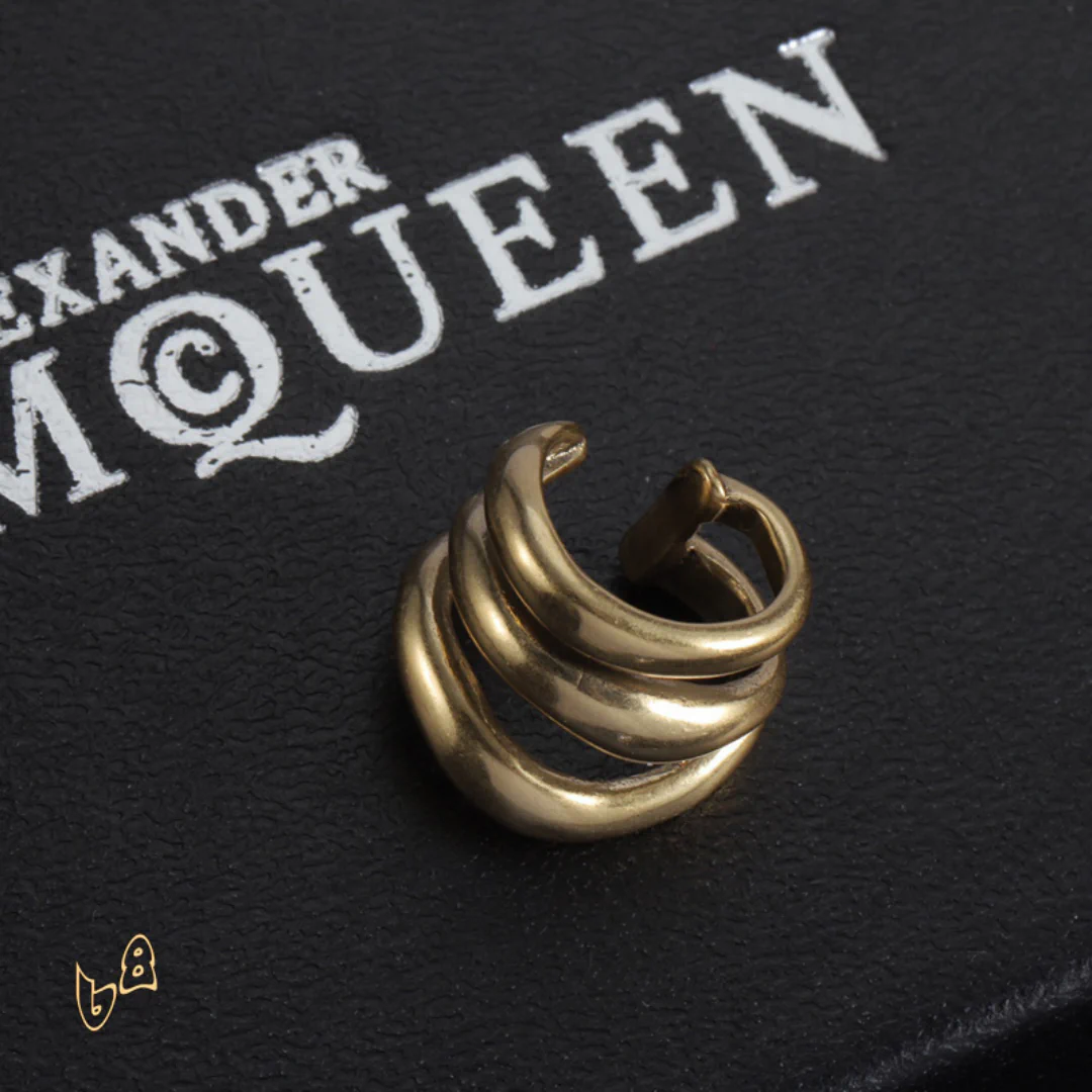 McQueen Multi Hoop Ear Cuffs - MCQ0018