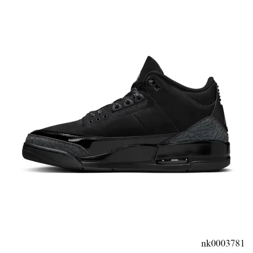 [Premium] AJ 3 Black Cat (2025) Shoes Sneakers – nk0003781 - Image 2