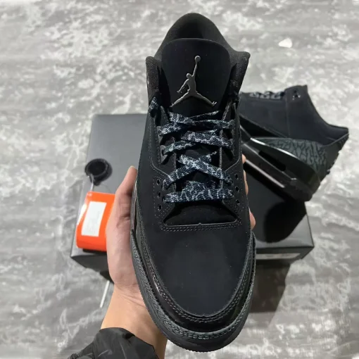 [Premium] AJ 3 Black Cat (2025) Shoes Sneakers – nk0003781 - Image 3