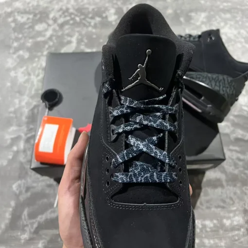 [Premium] AJ 3 Black Cat (2025) Shoes Sneakers – nk0003781 - Image 6