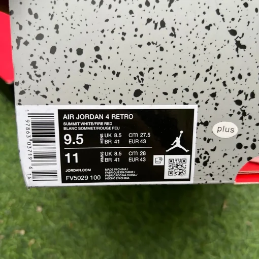AJ 4 White Cement 2025 Shoes Sneakers - nk0004053 - Image 20