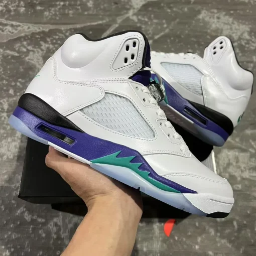 [Premium] AJ 5 Grape Shoes Sneakers – nk0004187 - Image 3