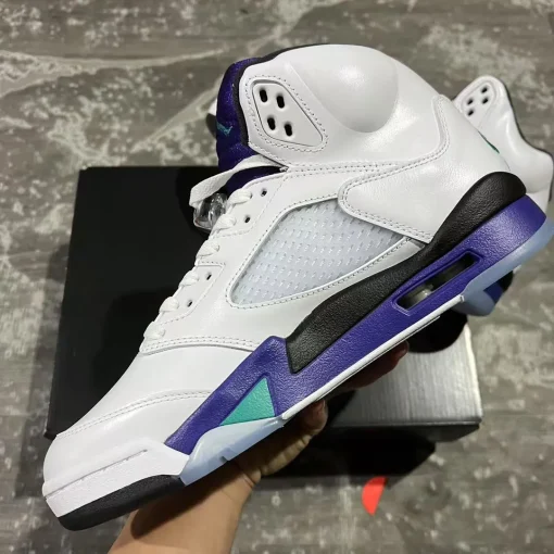 [Premium] AJ 5 Grape Shoes Sneakers – nk0004187 - Image 4