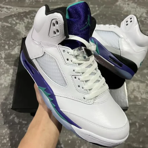 [Premium] AJ 5 Grape Shoes Sneakers – nk0004187 - Image 5