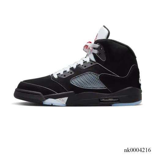 [Premium] AJ 5 Black Metallic Reimagined Shoes Sneakers – nk0004216 - Image 2