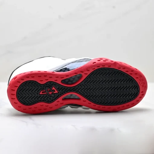 Air Foamposite One Red White Black Shoes Sneakers – nk0004546 - Image 9