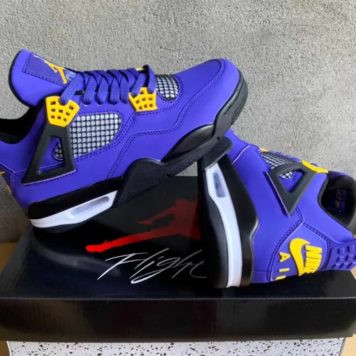 AJ 4 Imperial Purple Shoes Sneakers - nk0004548 - Image 10