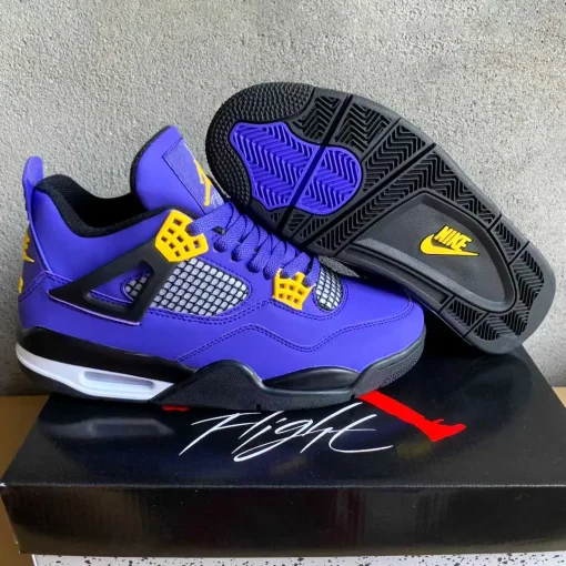 AJ 4 Imperial Purple Shoes Sneakers - nk0004548 - Image 9