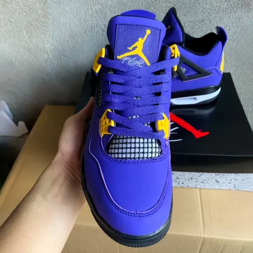 AJ 4 Imperial Purple Shoes Sneakers - nk0004548 - Image 4