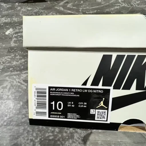 Nigel Sylvester x AJ 1 Low OG Better With Time Shoes Sneakers - nk0004551 - Image 12