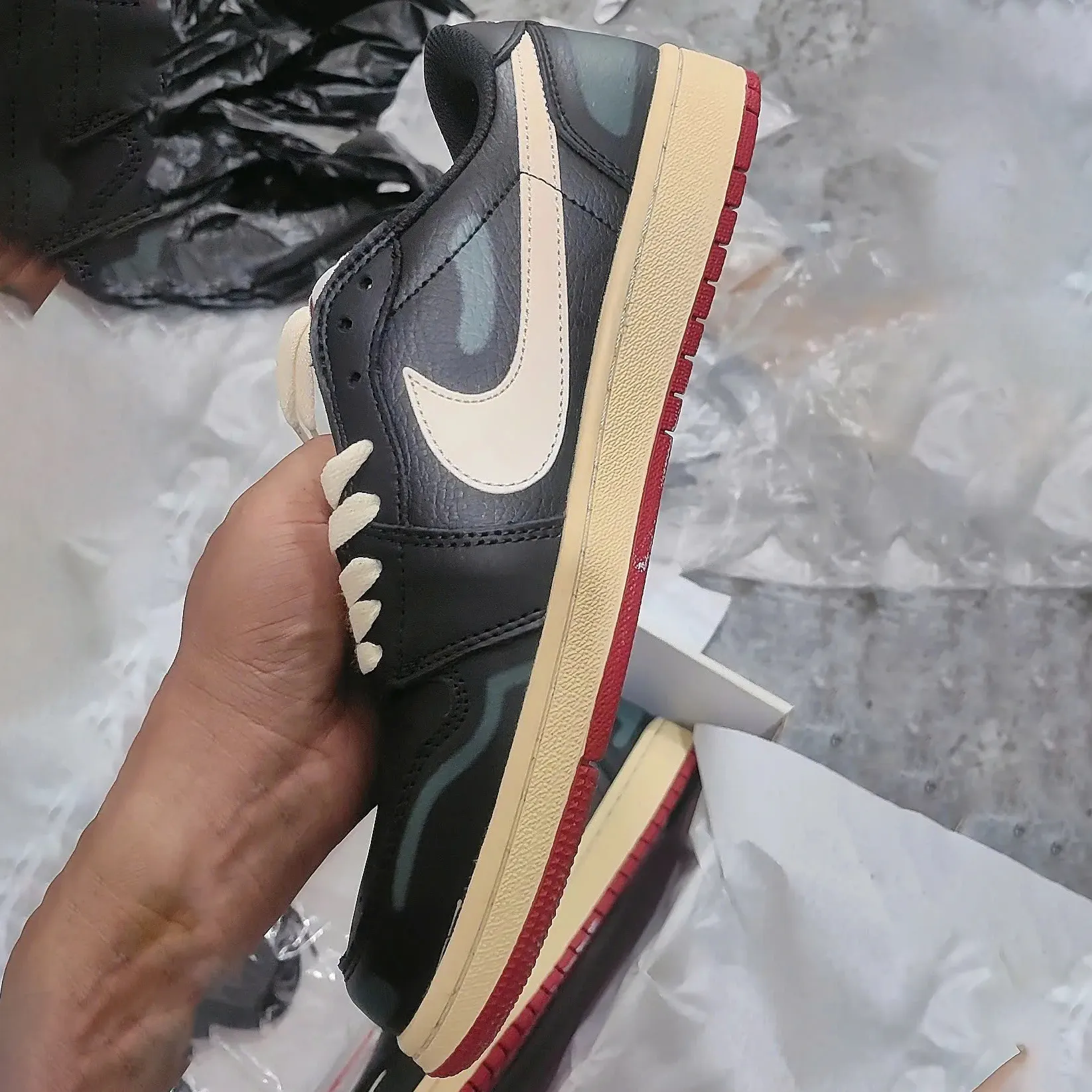 Nigel Sylvester x AJ 1 Low OG Better With Time Shoes Sneakers - nk0004551 - Image 8