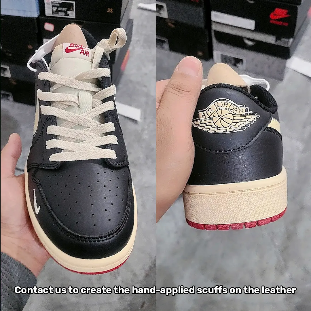 Nigel Sylvester x AJ 1 Low OG Better With Time Shoes Sneakers - nk0004551 - Image 8