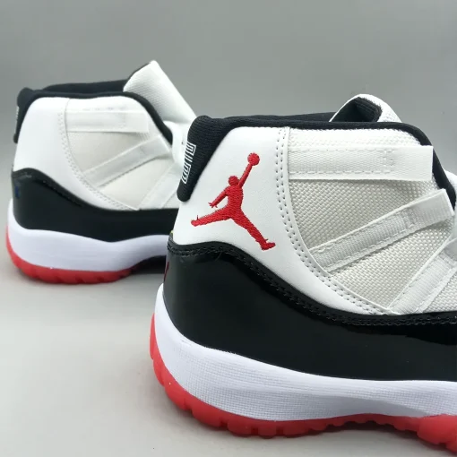 AJ 11 Black White Red Shoes Sneaker - nk0004560 - Image 7