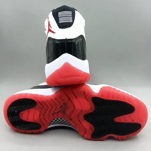 AJ 11 Black White Red Shoes Sneaker - nk0004560 - Image 6