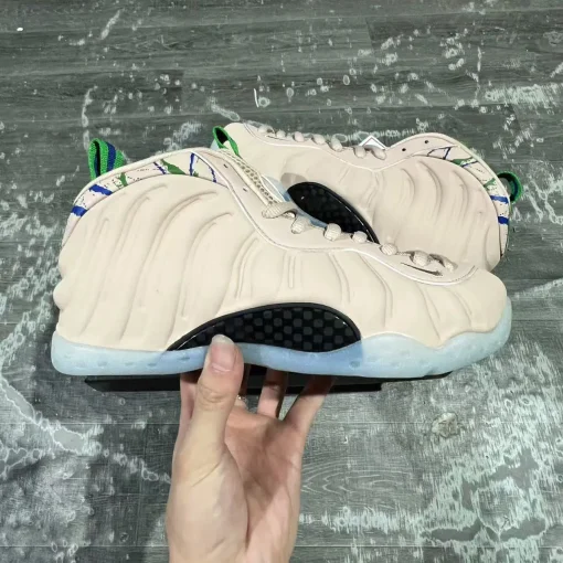 Air Foamposite One Particle Beige Shoes Sneakers – nk0004564 - Image 9