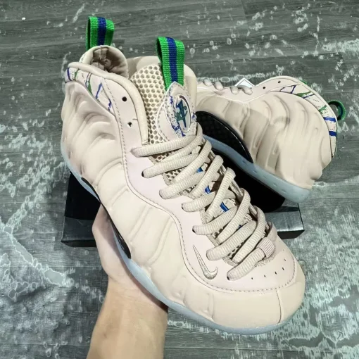 Air Foamposite One Particle Beige Shoes Sneakers – nk0004564 - Image 4