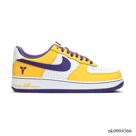 Kobe Bryant x AF 1 Low White Purple Yellow Shoes Sneaker - nk0004566