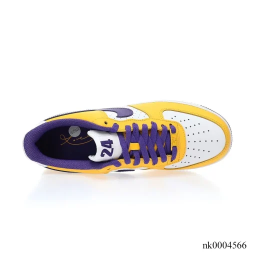 Kobe Bryant x AF 1 Low White Purple Yellow Shoes Sneaker - nk0004566 - Image 7